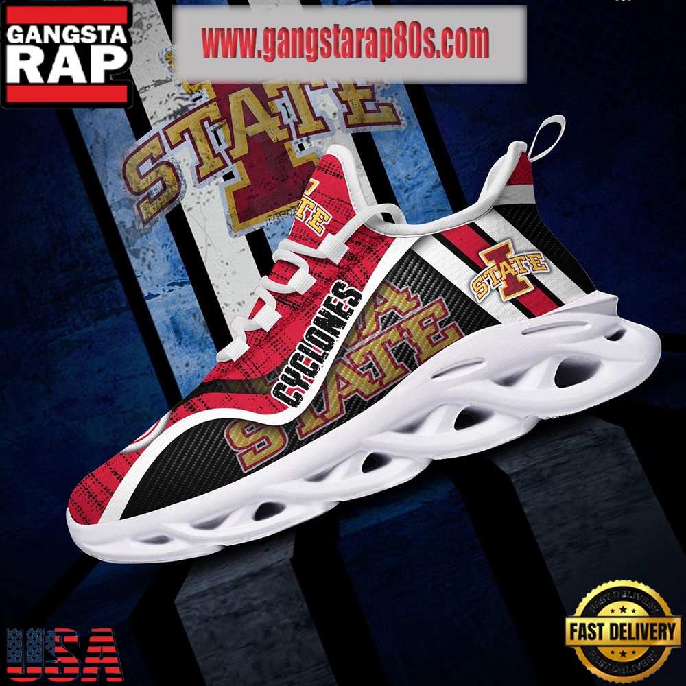 NCAA Iowa State Cyclones New Design Max Soul Shoes Running Sneakers NCAA Iowa State Cyclones New Design Max Soul Shoes Running Sneakers