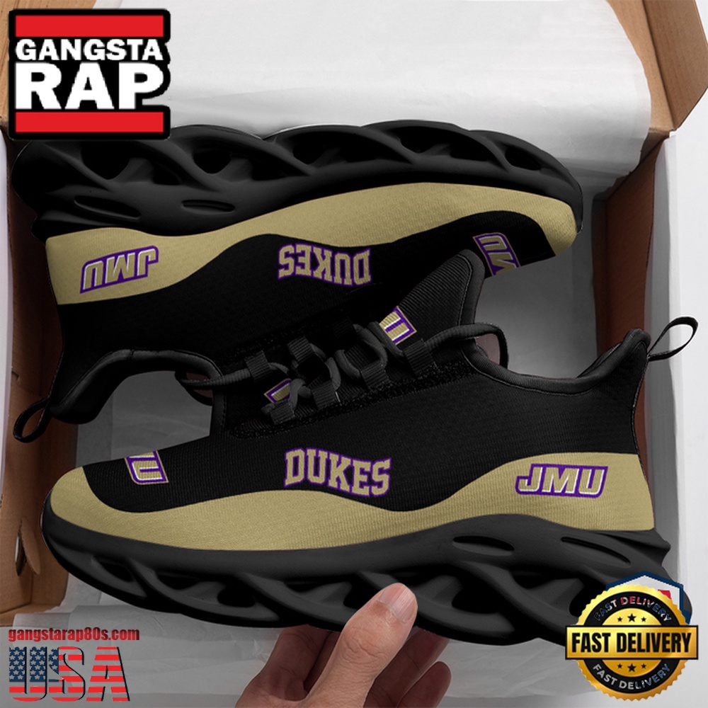 NCAA James Madison Dukes Unique Design Max Soul Shoes Running Sneakers NCAA James Madison Dukes Unique Design Max Soul Shoes Running Sneakers