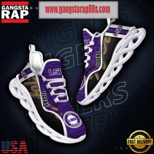 NCAA LSU TIGERS New Design Max Soul Shoes Running Sneakers