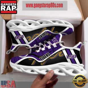 NCAA LSU TIGERS New Design Max Soul Shoes Running Sneakers