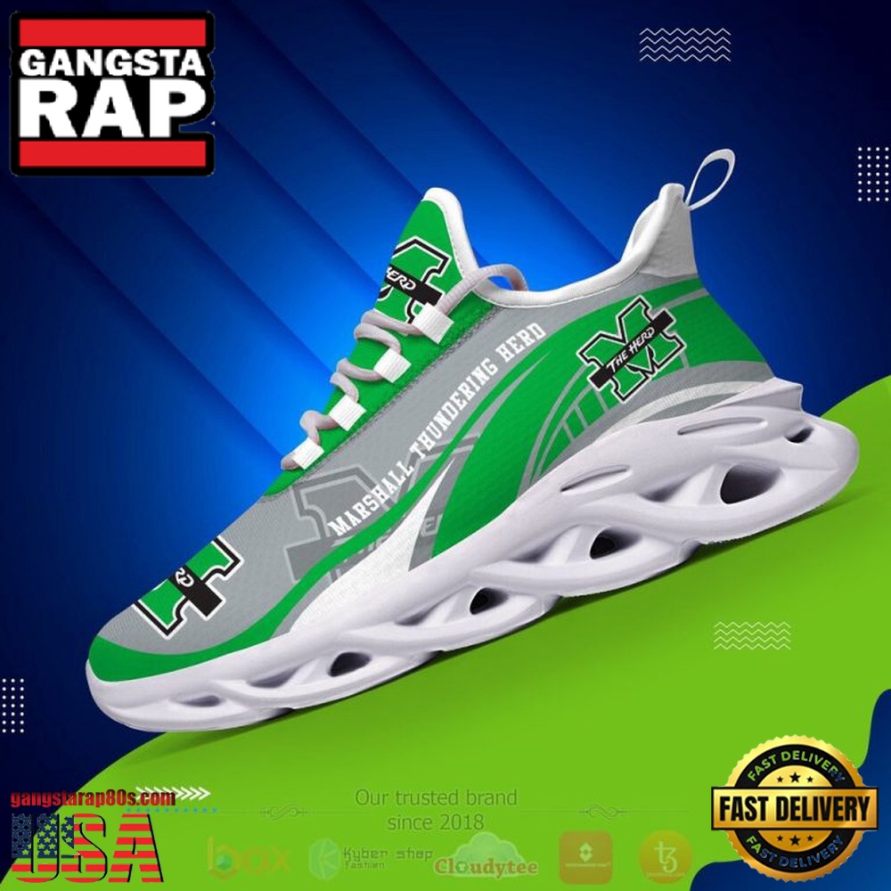NCAA Marshall Thundering Herd Football Clunky Unique Design Max Soul Shoes Running Sneakers NCAA Marshall Thundering Herd Football Clunky Unique Design Max Soul Shoes Running Sneakers