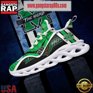 NCAA Marshall Thundering Herd New Design Max Soul Shoes Running Sneakers