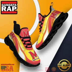 NCAA Maryland Terrapins Football Clunky Unique Design Max Soul Shoes Running Sneakers