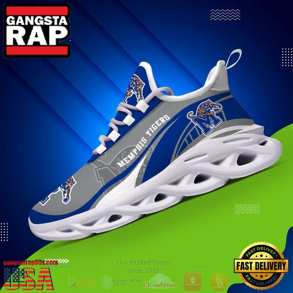 NCAA Memphis Tigers Football Clunky Unique Design Max Soul Shoes Running Sneakers NCAA Memphis Tigers Football Clunky Unique Design Max Soul Shoes Running Sneakers