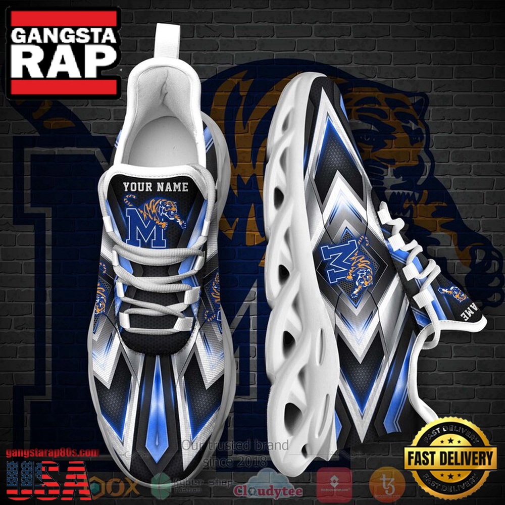 NCAA Memphis Tigers Football Team Custom Name Clunky Unique Design Max Soul Shoes Running Sneakers NCAA Memphis Tigers Football Team Custom Name Clunky Unique Design Max Soul Shoes Running Sneakers