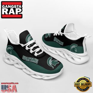NCAA Michigan State Spartans Unique Design Max Soul Shoes Running Sneakers