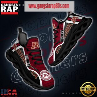 NCAA Minnesota Golden Gophers New Design Max Soul Shoes Running Sneakers