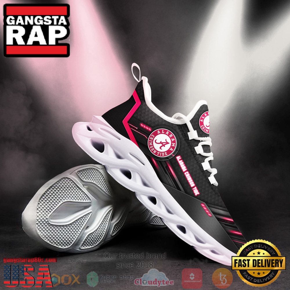 NCAA Ncaa Alabama Crimson Tide Custom Name Clunky Unique Design Max Soul Shoes Running Sneakers NCAA Ncaa Alabama Crimson Tide Custom Name Clunky Unique Design Max Soul Shoes Running Sneakers