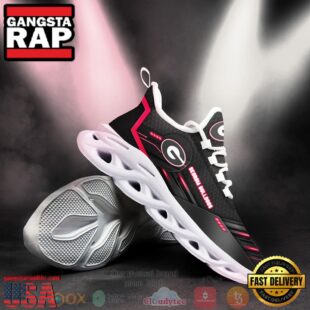 NCAA Ncaa Georgia Bulldogs Custom Name Clunky Unique Design Max Soul Shoes Running Sneakers