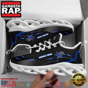 NCAA Ncaa Memphis Tigers Custom Name Clunky Unique Design Max Soul Shoes Running Sneakers
