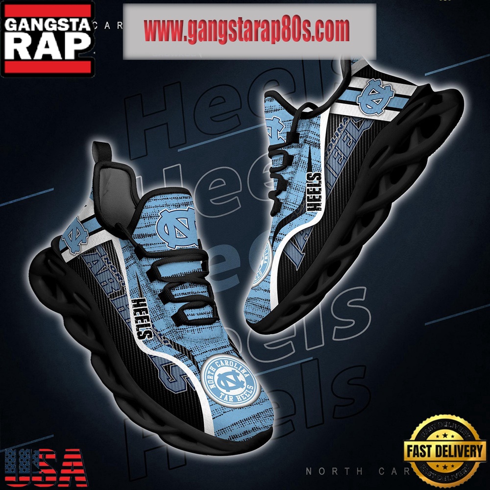 NCAA North Carolina Tar Heels New Design Max Soul Shoes Running Sneakers NCAA North Carolina Tar Heels New Design Max Soul Shoes Running Sneakers
