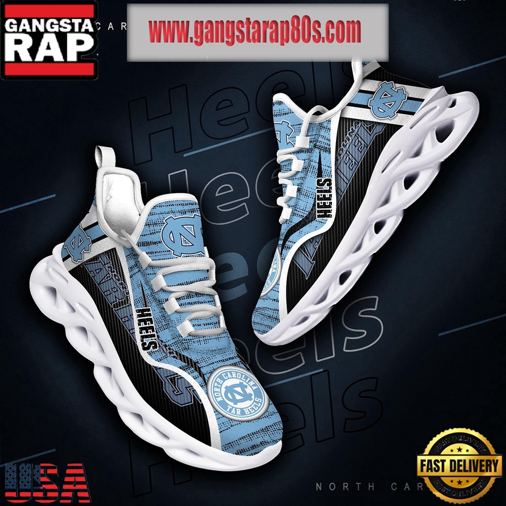 NCAA North Carolina Tar Heels New Design Max Soul Shoes Running Sneakers NCAA North Carolina Tar Heels New Design Max Soul Shoes Running Sneakers