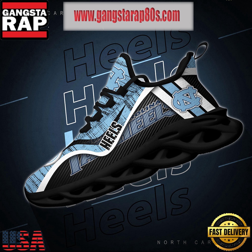 NCAA North Carolina Tar Heels New Design Max Soul Shoes Running Sneakers NCAA North Carolina Tar Heels New Design Max Soul Shoes Running Sneakers