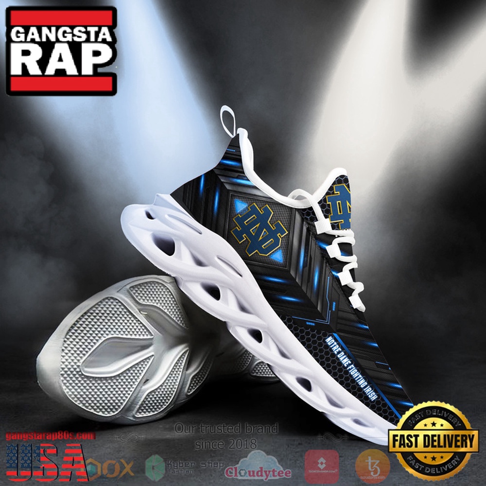 NCAA Notre Dame Fighting Irish Ncaa Custom Name Clunky Unique Design Max Soul Shoes Running Sneakers NCAA Notre Dame Fighting Irish Ncaa Custom Name Clunky Unique Design Max Soul Shoes Running Sneakers