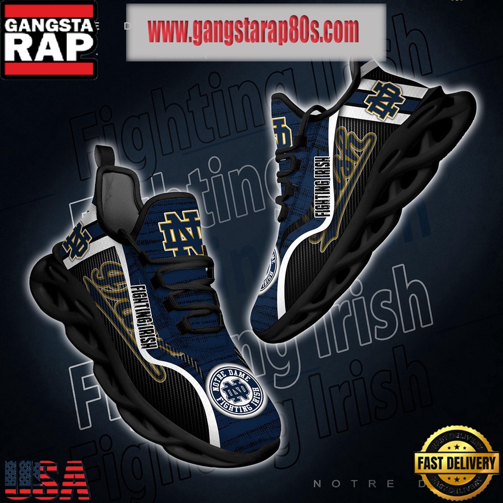 NCAA Notre Dame Fighting Irish New Design Max Soul Shoes Running Sneakers NCAA Notre Dame Fighting Irish New Design Max Soul Shoes Running Sneakers