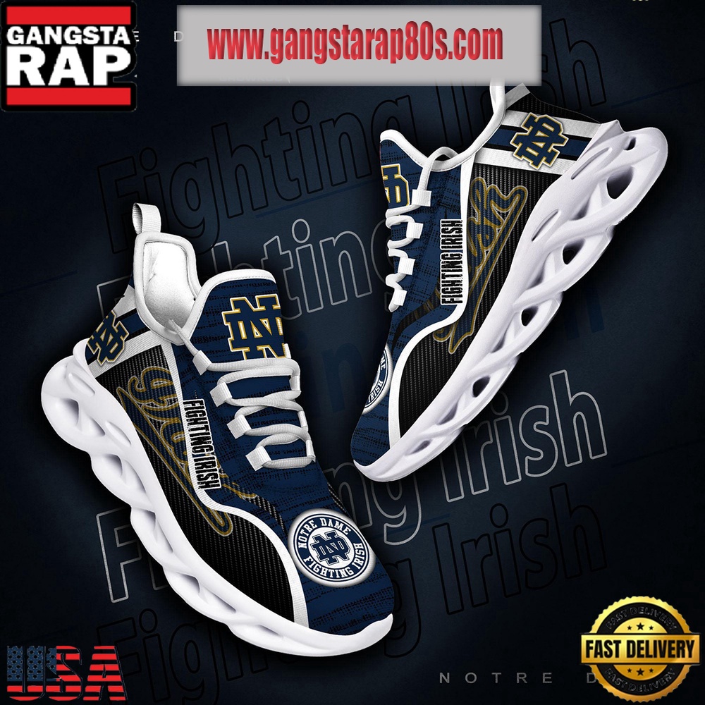 NCAA Notre Dame Fighting Irish New Design Max Soul Shoes Running Sneakers NCAA Notre Dame Fighting Irish New Design Max Soul Shoes Running Sneakers