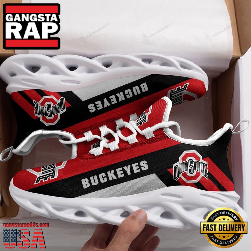 NCAA Ohio State Buckeyes Clunky Max Soul Sneaker Shoes NCAA Ohio State Buckeyes Clunky Max Soul Sneaker Shoes