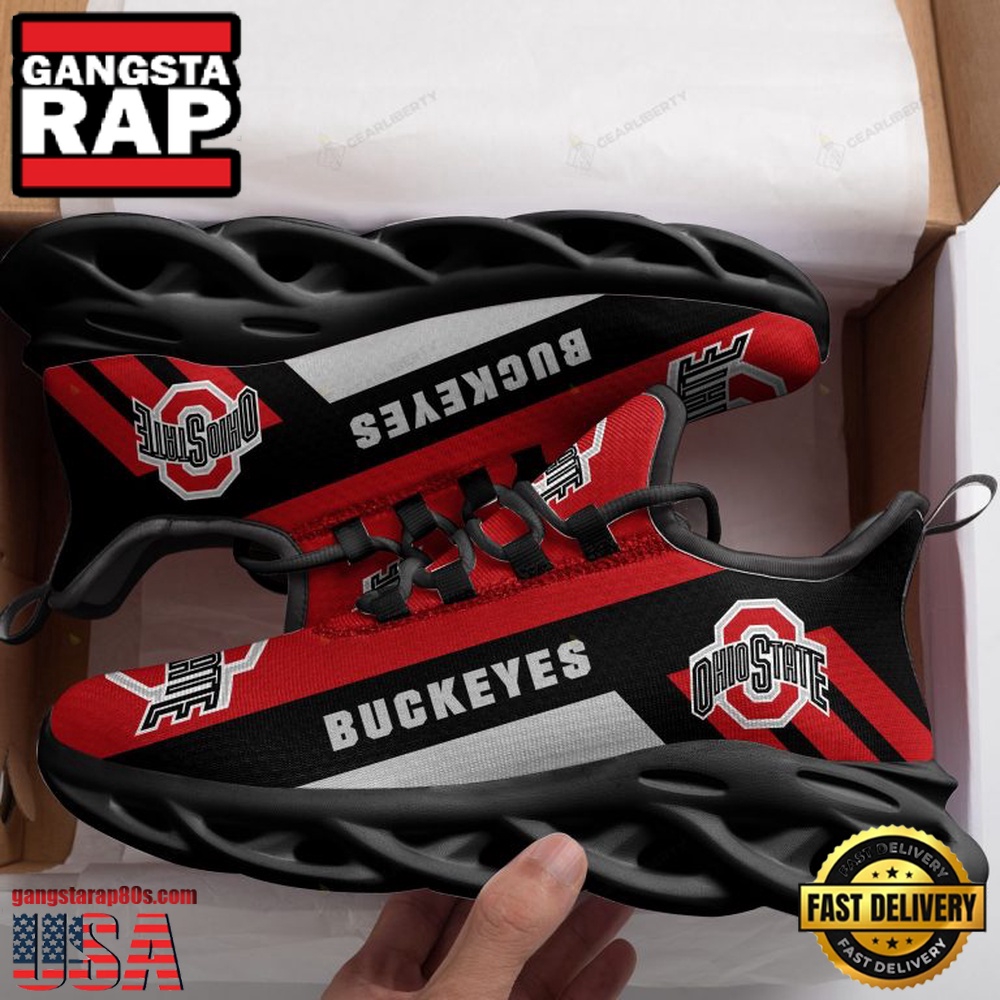 NCAA Ohio State Buckeyes Clunky Max Soul Sneaker Shoes NCAA Ohio State Buckeyes Clunky Max Soul Sneaker Shoes
