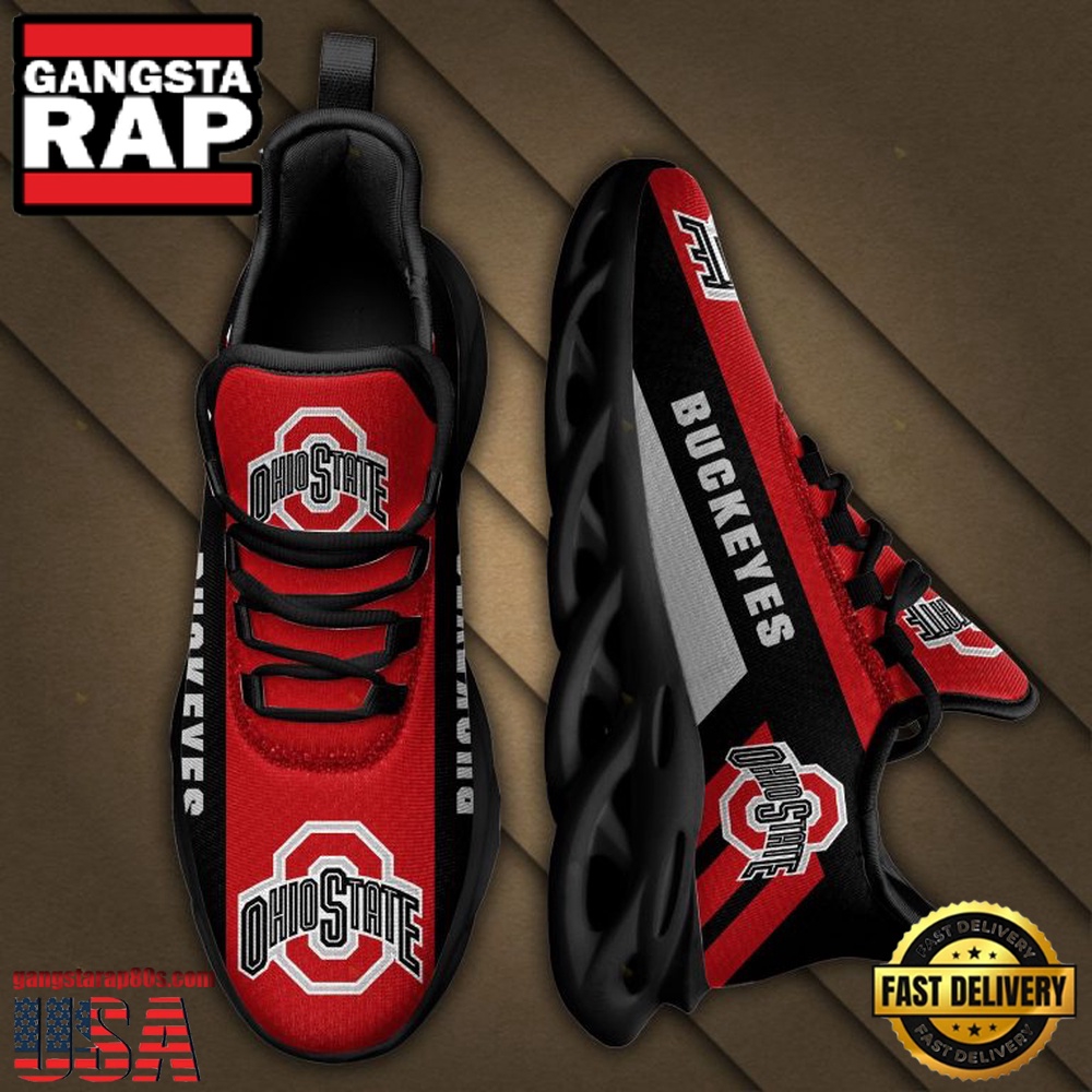 NCAA Ohio State Buckeyes Clunky Max Soul Sneaker Shoes NCAA Ohio State Buckeyes Clunky Max Soul Sneaker Shoes