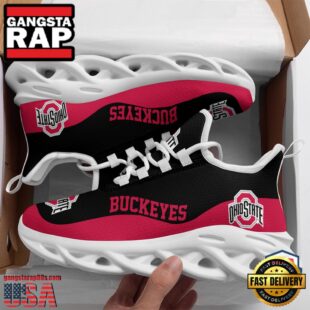 NCAA Ohio State Buckeyes Unique Design Max Soul Shoes Running Sneakers
