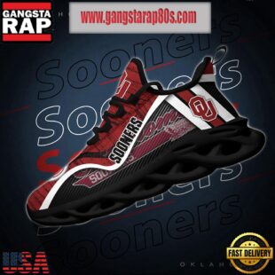 NCAA Oklahoma Sooners New Design Max Soul Shoes Running Sneakers