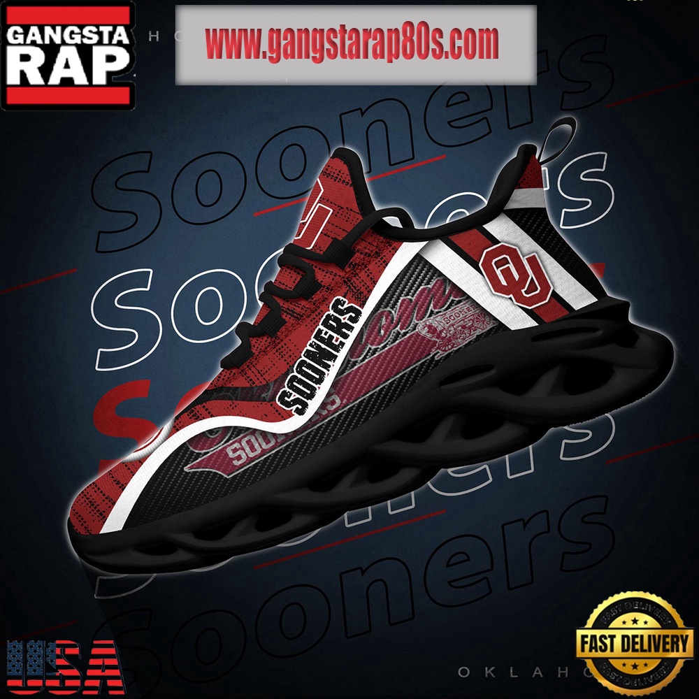 NCAA Oklahoma Sooners New Design Max Soul Shoes Running Sneakers NCAA Oklahoma Sooners New Design Max Soul Shoes Running Sneakers