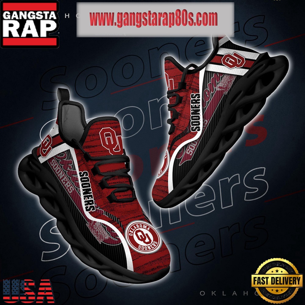 NCAA Oklahoma Sooners New Design Max Soul Shoes Running Sneakers NCAA Oklahoma Sooners New Design Max Soul Shoes Running Sneakers