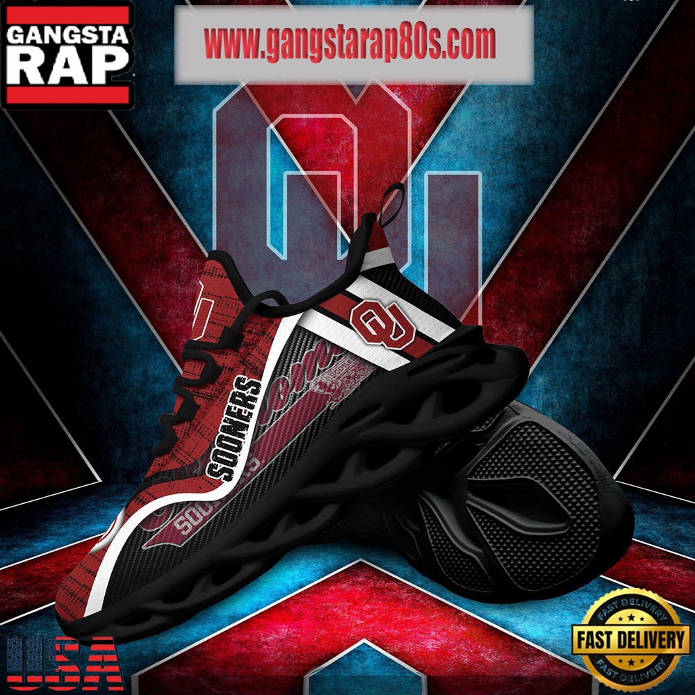 NCAA Oklahoma Sooners New Design Max Soul Shoes Running Sneakers NCAA Oklahoma Sooners New Design Max Soul Shoes Running Sneakers