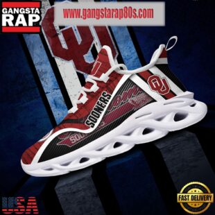NCAA Oklahoma Sooners New Design Max Soul Shoes Running Sneakers