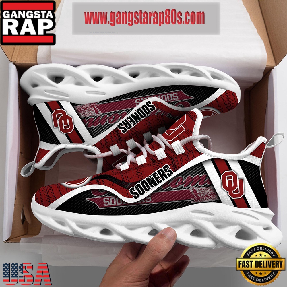 NCAA Oklahoma Sooners New Design Max Soul Shoes Running Sneakers NCAA Oklahoma Sooners New Design Max Soul Shoes Running Sneakers