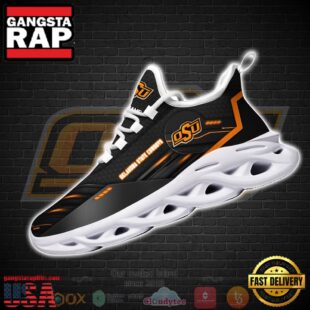 NCAA Oklahoma State Cowboys Custom Name Clunky Unique Design Max Soul Shoes Running Sneakers