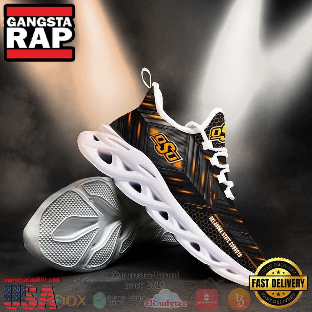 NCAA Oklahoma State Cowboys Ncaa Custom Name Clunky Unique Design Max Soul Shoes Running Sneakers NCAA Oklahoma State Cowboys Ncaa Custom Name Clunky Unique Design Max Soul Shoes Running Sneakers