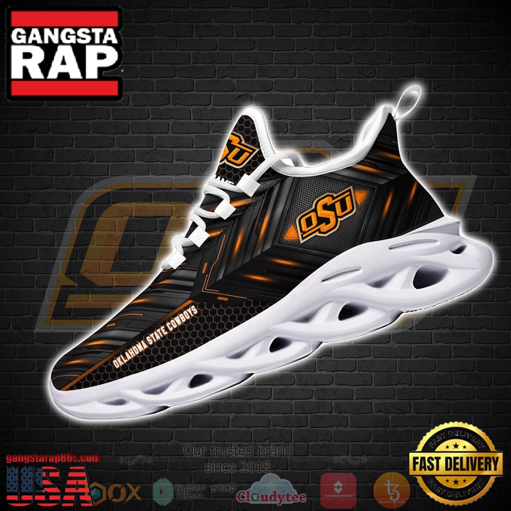 NCAA Oklahoma State Cowboys Ncaa Custom Name Clunky Unique Design Max Soul Shoes Running Sneakers NCAA Oklahoma State Cowboys Ncaa Custom Name Clunky Unique Design Max Soul Shoes Running Sneakers