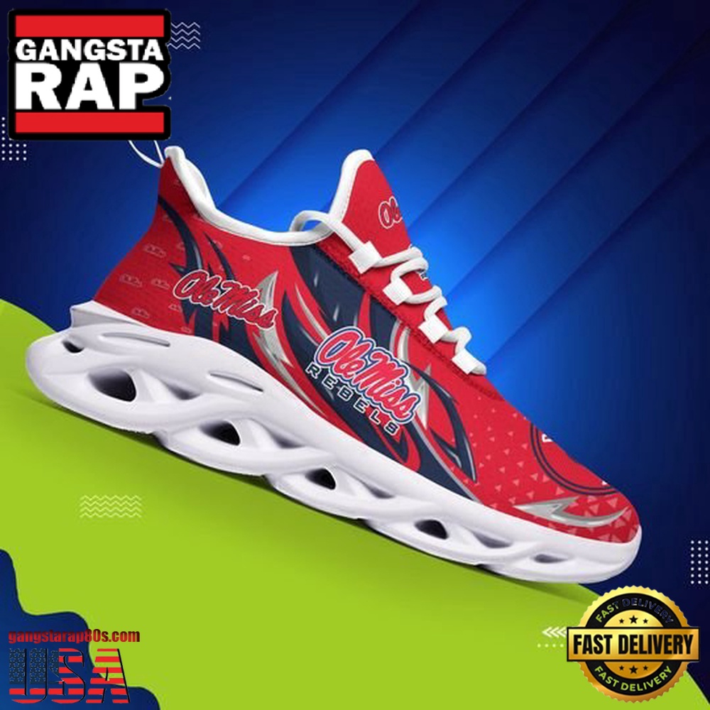 NCAA Ole Miss Rebels Max Soul Shoes Running Sneakers NCAA Ole Miss Rebels Max Soul Shoes Running Sneakers