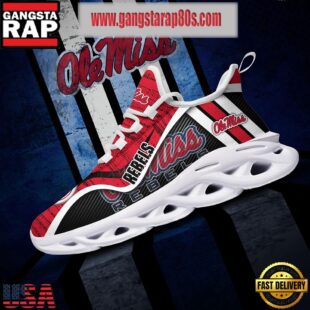 NCAA Ole Miss Rebels New Design Max Soul Shoes Running Sneakers