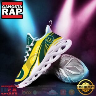 NCAA Oregon Ducks Football Clunky Unique Design Max Soul Shoes Running Sneakers