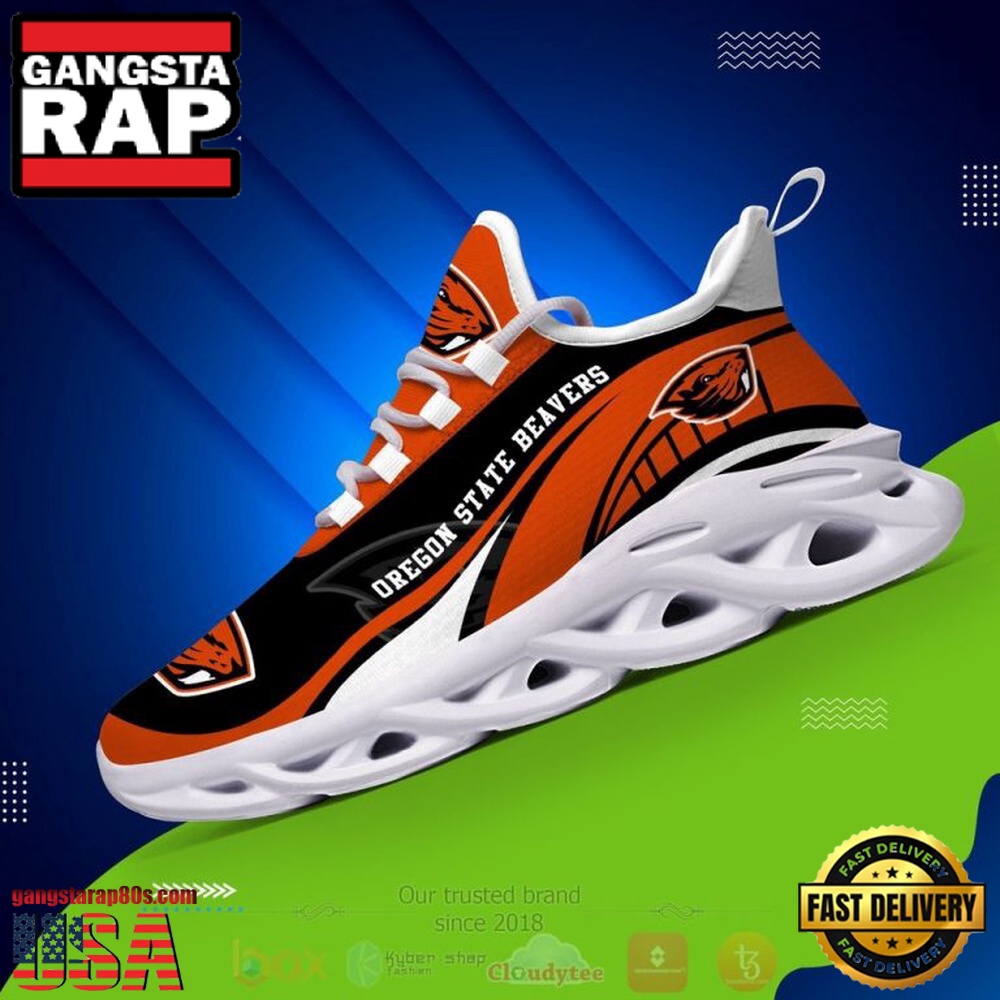 NCAA Oregon State Beavers Football Clunky Unique Design Max Soul Shoes Running Sneakers NCAA Oregon State Beavers Football Clunky Unique Design Max Soul Shoes Running Sneakers
