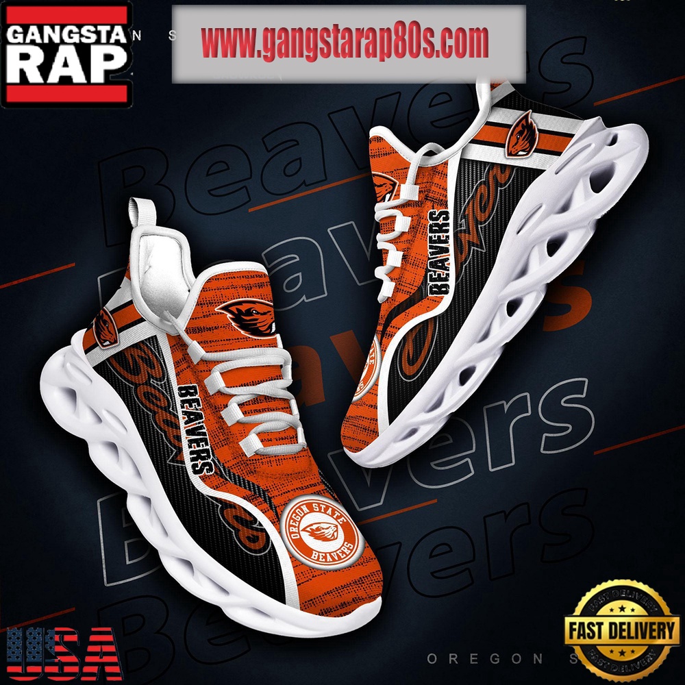 NCAA Oregon State Beavers New Design Max Soul Shoes Running Sneakers NCAA Oregon State Beavers New Design Max Soul Shoes Running Sneakers