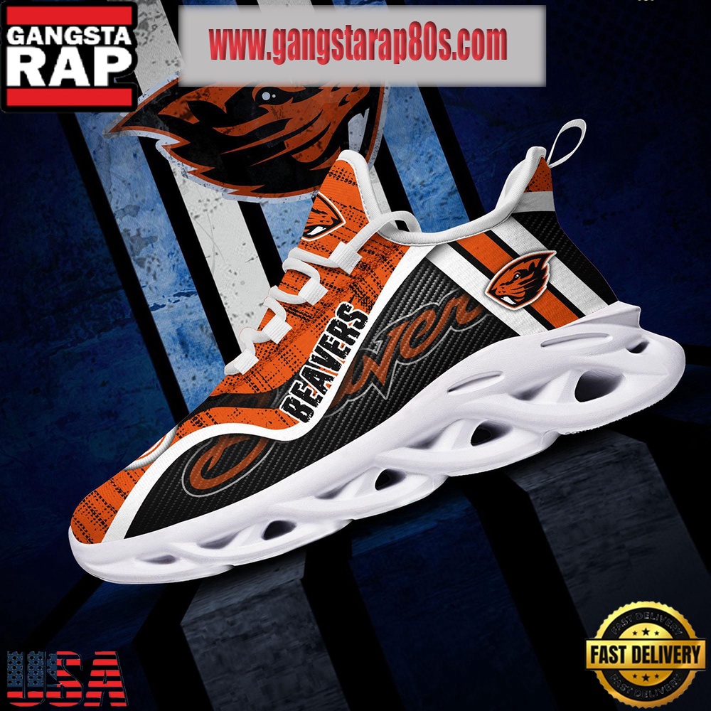 NCAA Oregon State Beavers New Design Max Soul Shoes Running Sneakers NCAA Oregon State Beavers New Design Max Soul Shoes Running Sneakers