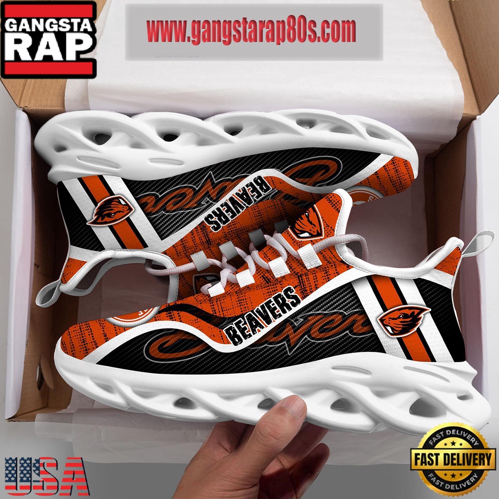 NCAA Oregon State Beavers New Design Max Soul Shoes Running Sneakers NCAA Oregon State Beavers New Design Max Soul Shoes Running Sneakers