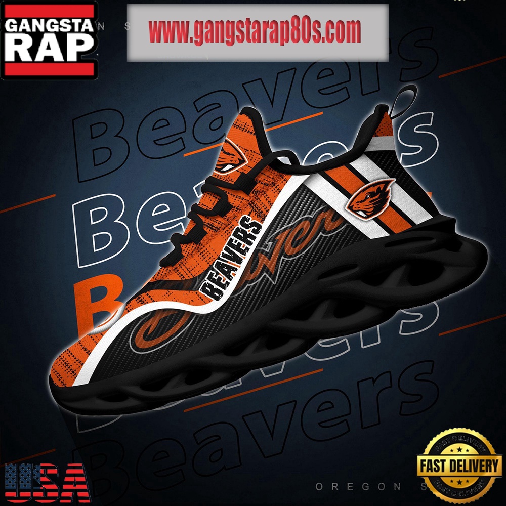 NCAA Oregon State Beavers New Design Max Soul Shoes Running Sneakers NCAA Oregon State Beavers New Design Max Soul Shoes Running Sneakers