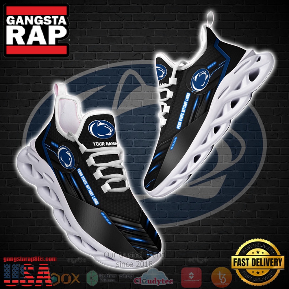 NCAA Penn State Nittany Lions Custom Name Clunky Unique Design Max Soul Shoes Running Sneakers NCAA Penn State Nittany Lions Custom Name Clunky Unique Design Max Soul Shoes Running Sneakers