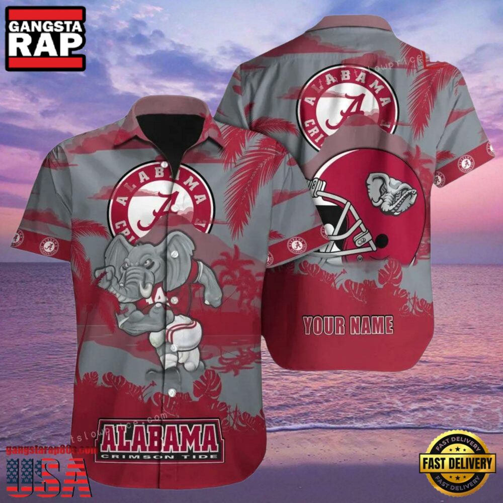 NCAA Personalized Alabama Crimson Tide Hawaiian Shirt Cheap NCAA Personalized Alabama Crimson Tide Hawaiian Shirt Cheap