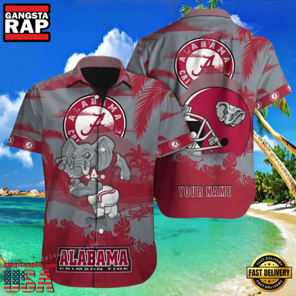 NCAA Personalized Alabama Crimson Tide Hawaiian Shirt Cheap NCAA Personalized Alabama Crimson Tide Hawaiian Shirt Cheap