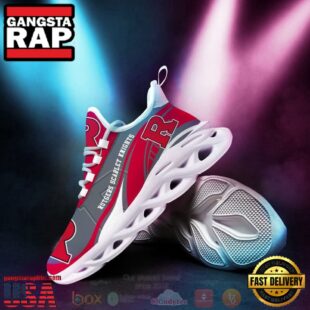 NCAA Rutgers Scarlet Knights Football Clunky Unique Design Max Soul Shoes Running Sneakers