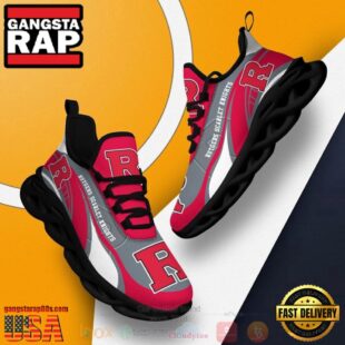 NCAA Rutgers Scarlet Knights Football Clunky Unique Design Max Soul Shoes Running Sneakers