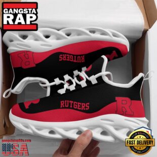 NCAA Rutgers Scarlet Knights Ncaa Unique Design Max Soul Shoes Running Sneakers
