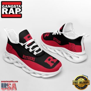 NCAA Rutgers Scarlet Knights Ncaa Unique Design Max Soul Shoes Running Sneakers