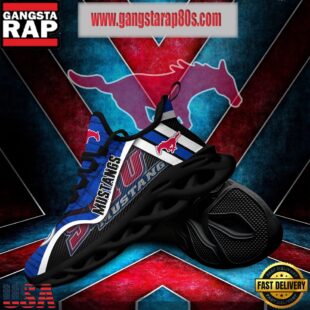 NCAA SMU Mustangs New Design Max Soul Shoes Running Sneakers