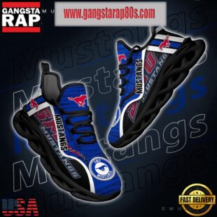 NCAA SMU Mustangs New Design Max Soul Shoes Running Sneakers
